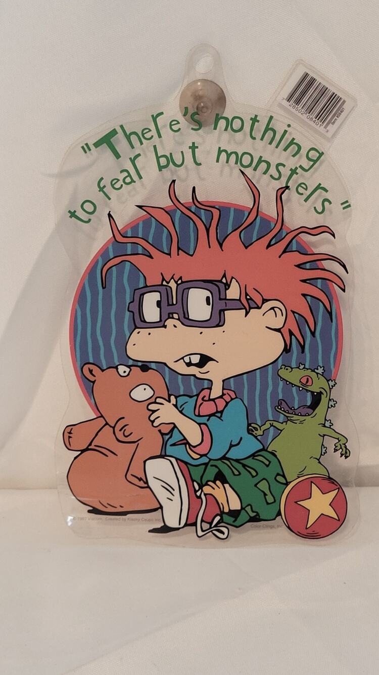 NOS Vintage 1997 Rugrats Chuckie Finster Color-Clings Window Cling...